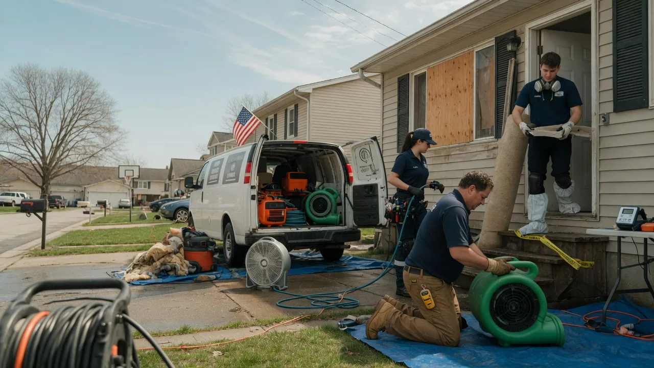 Water Damage Restoration in Stout, IA near me
